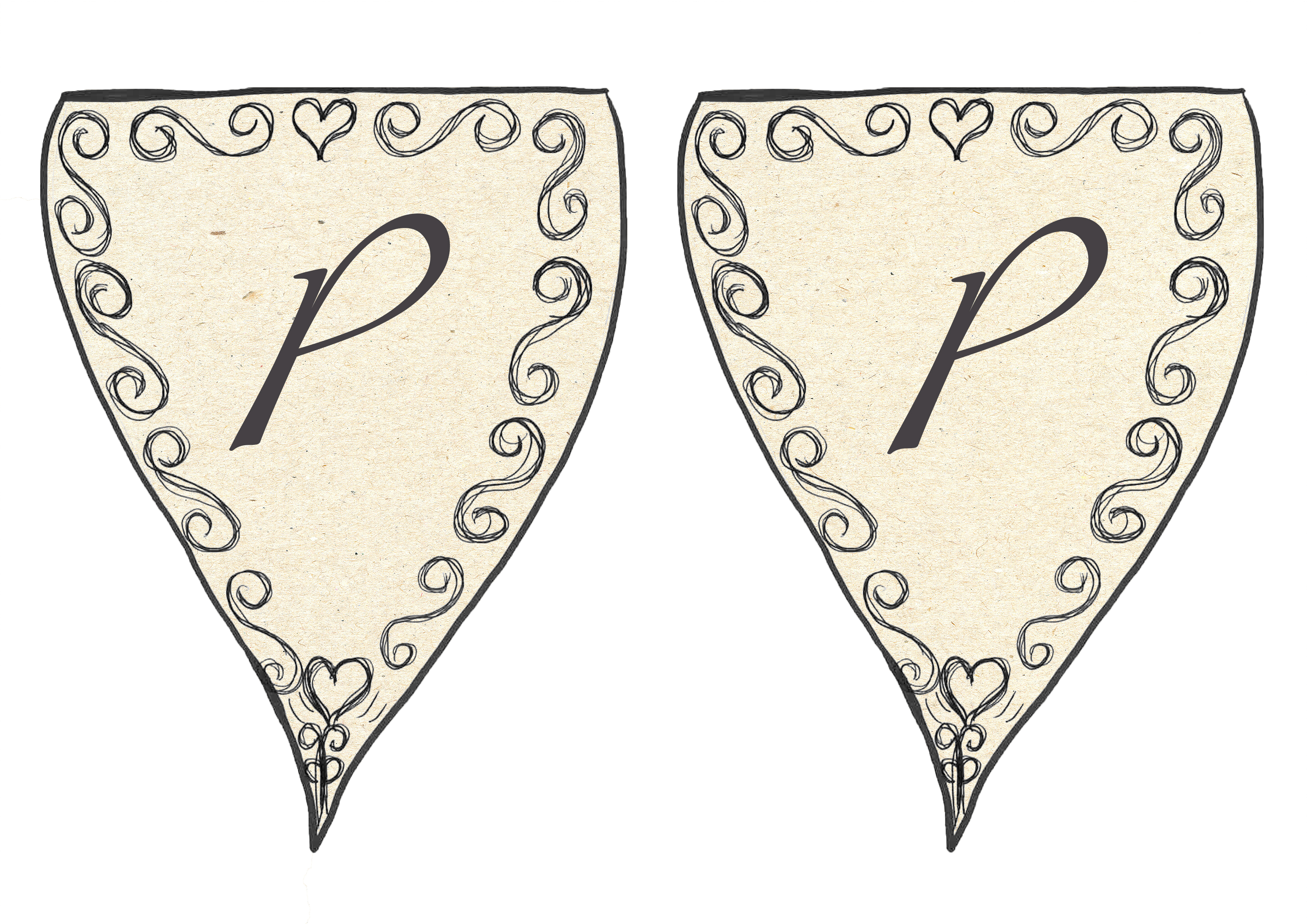 Fairy bunting P P